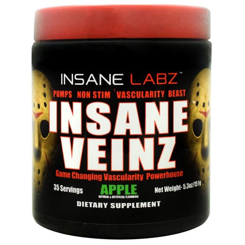 Insane Labz Insane Veinz Apple 35 servings - Insane Labz