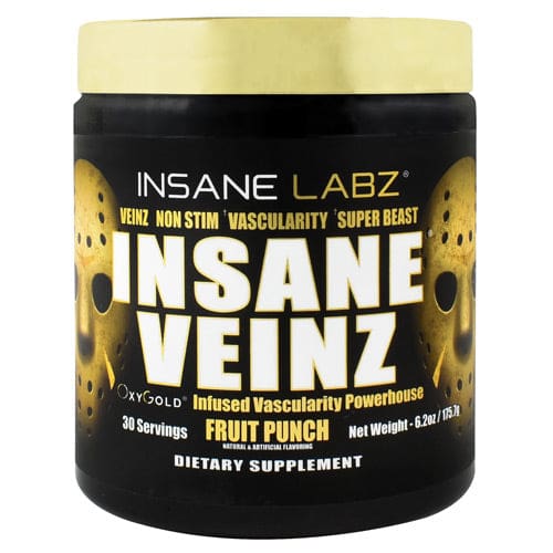 Insane Labz Insane Veinz Fruit Punch 30 servings - Insane Labz
