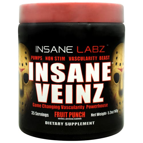Insane Labz Insane Veinz Fruit Punch 35 servings - Insane Labz