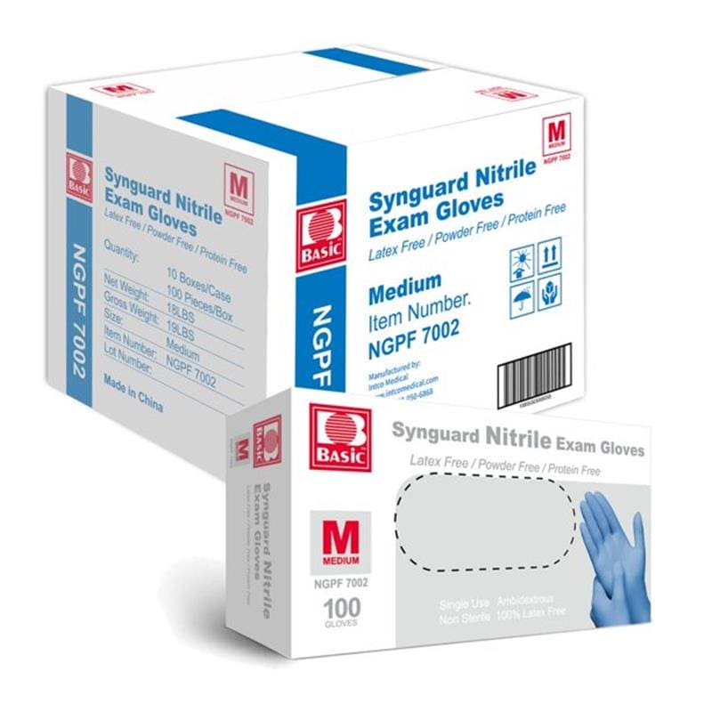Integrity Sourcing Glove Nitrile Pf Medium Bx100 Case of 10 - Gloves >> Nitrile - Integrity Sourcing
