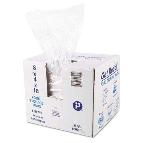 Inteplast Group Food And Utility Bags 8 Qt 1.2 Mil 8 X 18 Clear 1,000/carton - Food Service - Inteplast Group