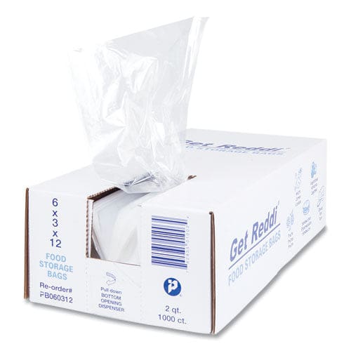 Inteplast Group Food Bags 2 Qt 0.68 Mil 6 X 12 Clear 1,000/carton - Food Service - Inteplast Group