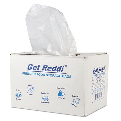 Inteplast Group Get Reddi Freezer Food Storage Bags 0.5 Mil 27 X 37 Natural 200/carton - Food Service - Inteplast Group