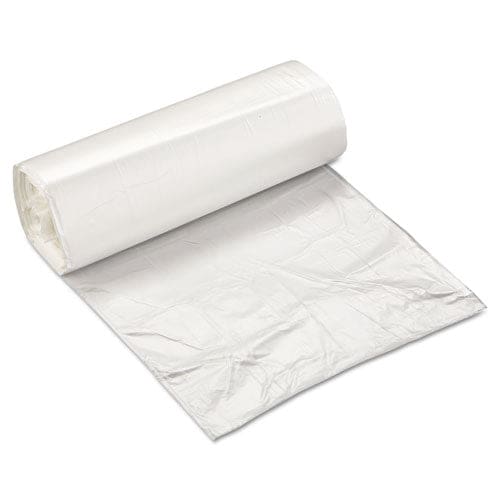 Inteplast Group High-density Commercial Can Liners 10 Gal 5 Microns 24 X 24 Natural 50 Bags/roll 20 Rolls/carton - Janitorial & Sanitation -