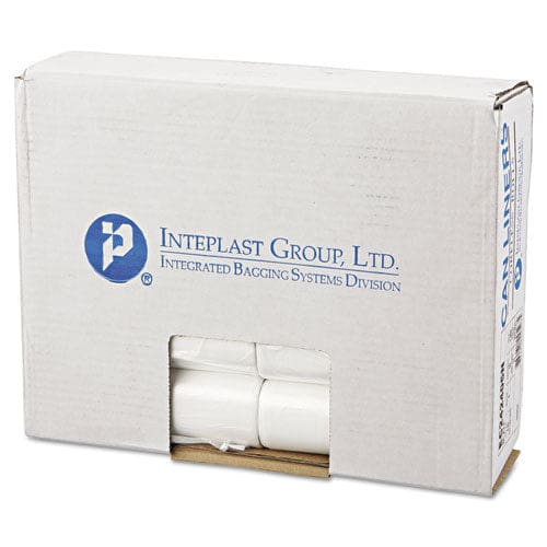 Inteplast Group High-density Commercial Can Liners 10 Gal 6 Microns 24 X 24 Natural 1,000/carton - Janitorial & Sanitation - Inteplast Group