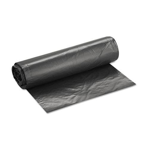 Inteplast Group High-density Commercial Can Liners Value Pack 45 Gal 19 Microns 40 X 46 Black 25 Bags/roll 6 Rolls/carton - Janitorial &