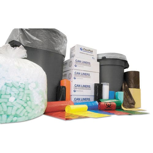 Inteplast Group High-density Commercial Can Liners Value Pack 60 Gal 12 Microns 43 X 46 Clear 200/carton - Janitorial & Sanitation -