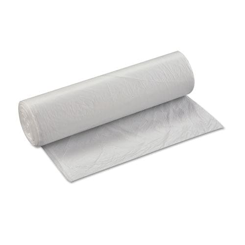 Inteplast Group High-density Commercial Can Liners Value Pack 60 Gal 14 Microns 43 X 46 Clear 25 Bags/roll 8 Rolls/carton - Janitorial &
