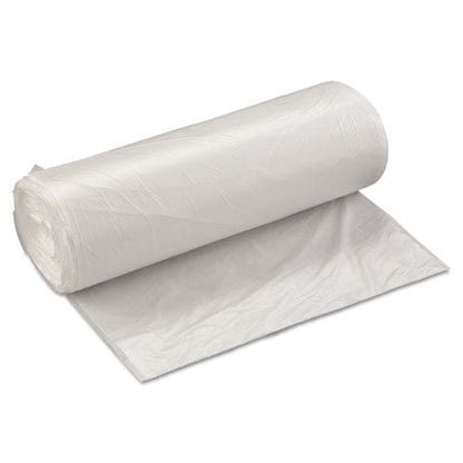 Inteplast Group High-density Commercial Can Liners Value Pack 60 Gal 19 Microns 38 X 58 Clear 25 Bags/roll 6 Rolls/carton - Janitorial &