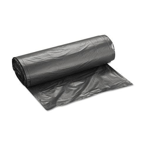 Inteplast Group High-density Interleaved Commercial Can Liners 33 Gal 16 Microns 33 X 40 Black 25 Bags/roll 10 Rolls/carton - Janitorial &