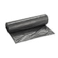Inteplast Group High-density Interleaved Commercial Can Liners 45 Gal 12 Microns 40 X 48 Black 25 Bags/roll 10 Rolls/carton - Janitorial &