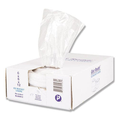 Inteplast Group Ice Bucket Liner Bags 3 Qt 0.5 Mil 6 X 12 Clear 1,000/carton - Food Service - Inteplast Group
