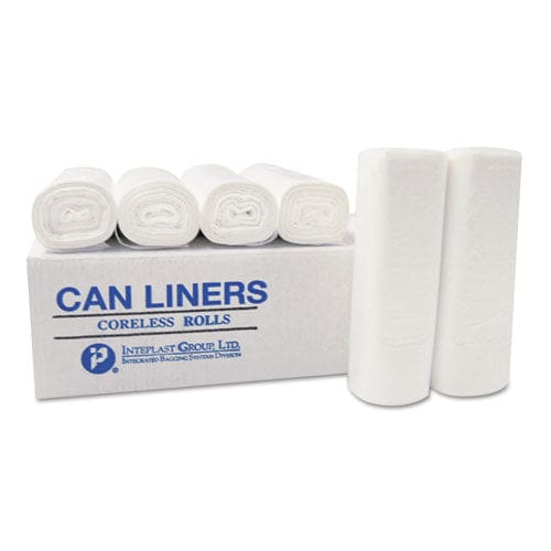 Inteplast Group Institutional Low-density Can Liners 33 Gal 1.3 Mil 33 X 39 Red 25 Bags/roll 6 Rolls/carton - Janitorial & Sanitation -