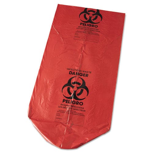 Inteplast Group Low-density Commercial Can Liners 45 Gal 1.3 Mil 40 X 46 Red 100/carton - Janitorial & Sanitation - Inteplast Group