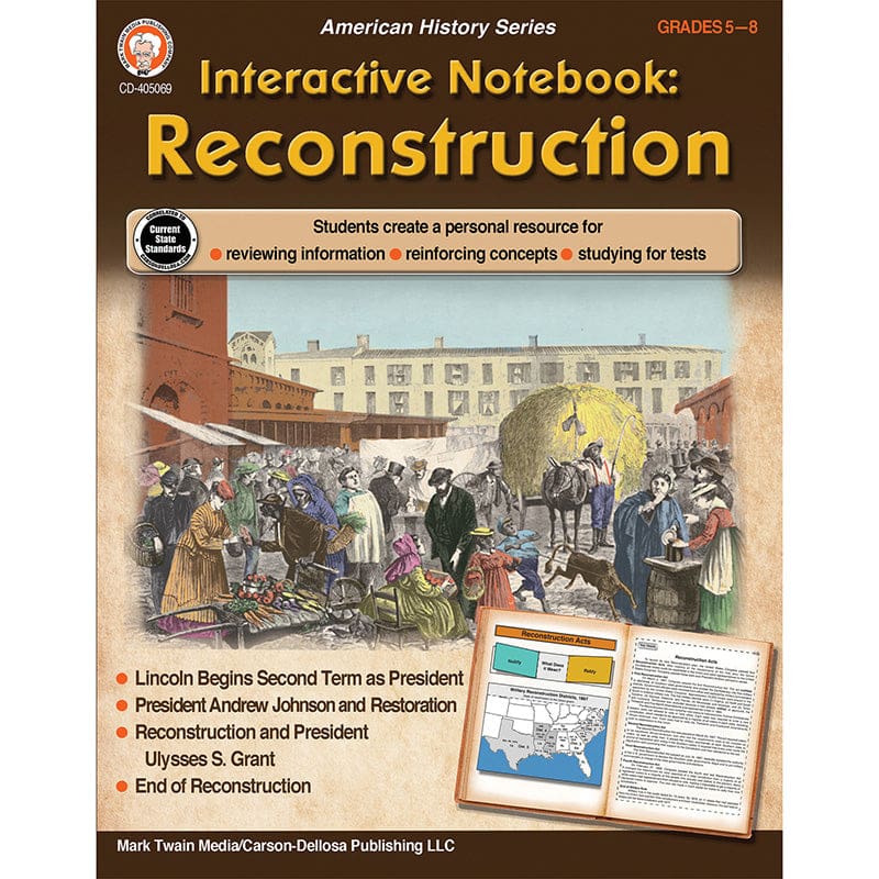 Interactive Notebook Reconstruction (Pack of 6) - History - Carson Dellosa Education
