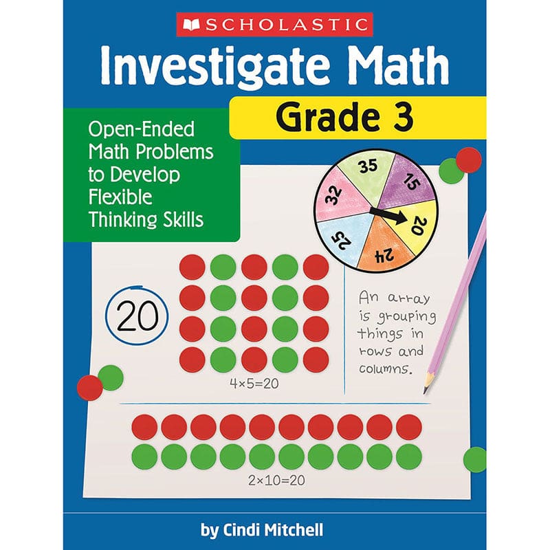 Investigate Math Grade 3 (Pack of 6) - Activity Books - Scholastic Teaching Resources