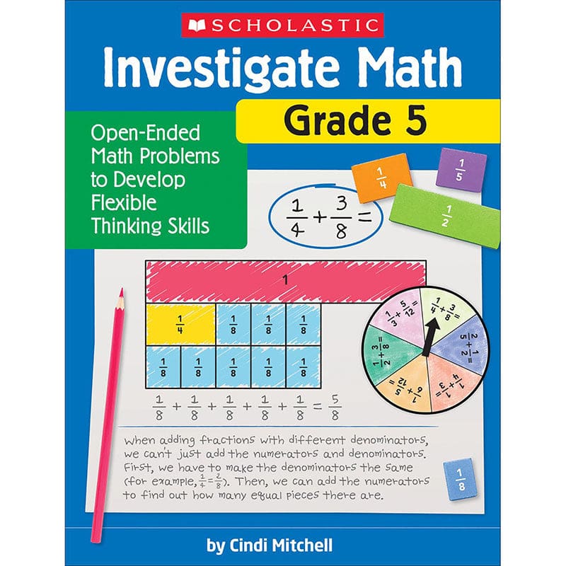 Investigate Math Grade 5 (Pack of 6) - Activity Books - Scholastic Teaching Resources