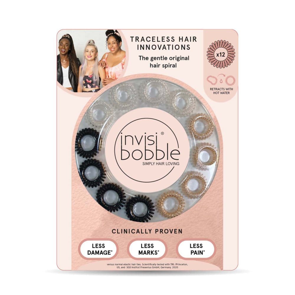invisibobble Happy Healthy Hair Bundle (12 Spirals) - Featured Beauty - invisibobble Happy