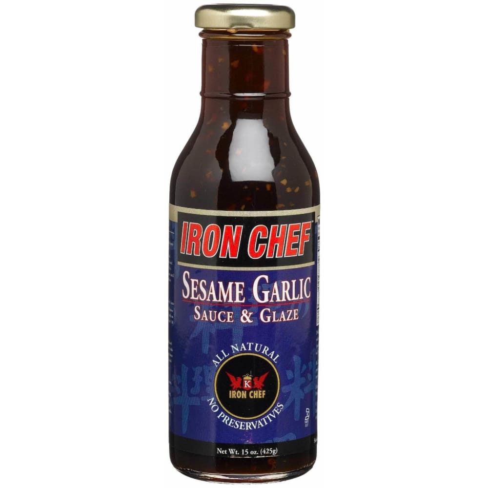 Iron Chef Iron Chef Sauce & Glaze Sesame Garlic, 15 oz