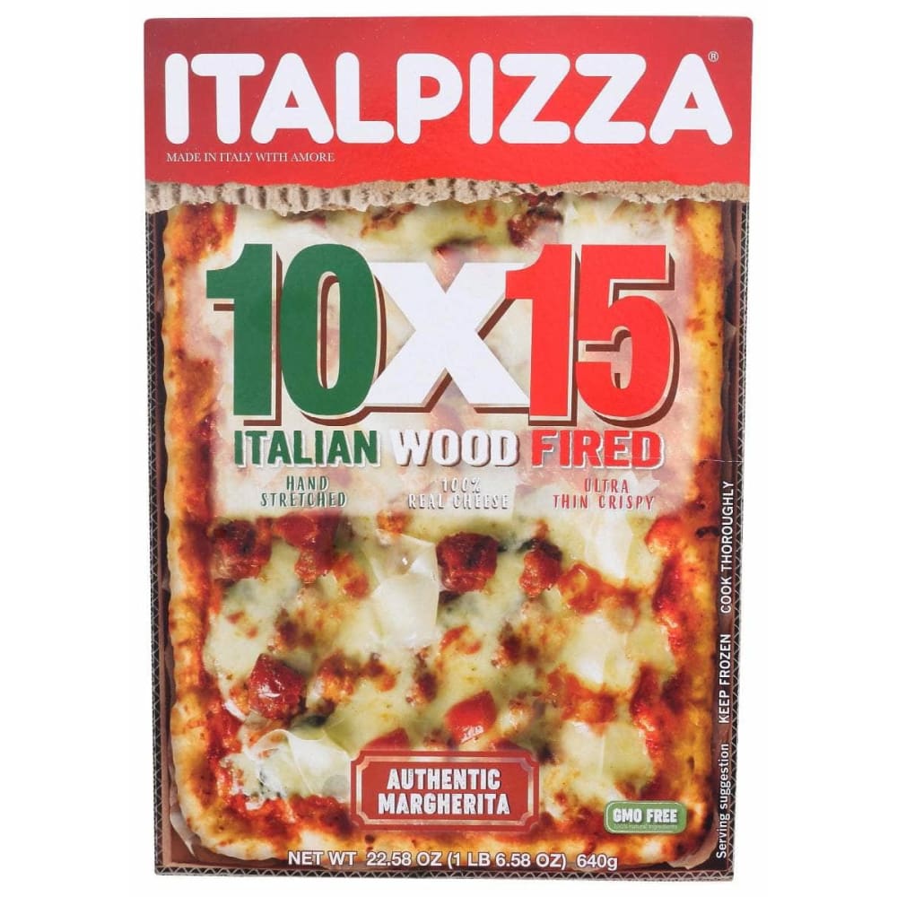 ITALPIZZA 10 X 15 Grocery > Frozen ITALPIZZA 10 X 15: Pizza Frz Margherita, 22.5 oz