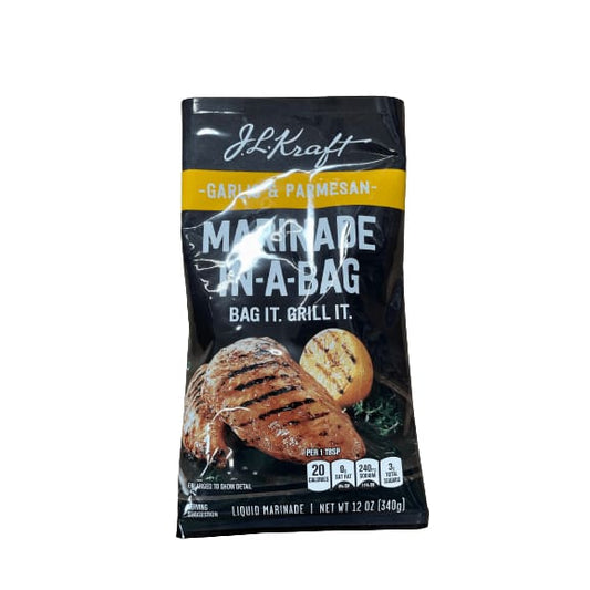 Kraft J.L. Kraft Marinade In-A-Bag Garlic & Parmesan Liquid Marinade, 12 oz Bag