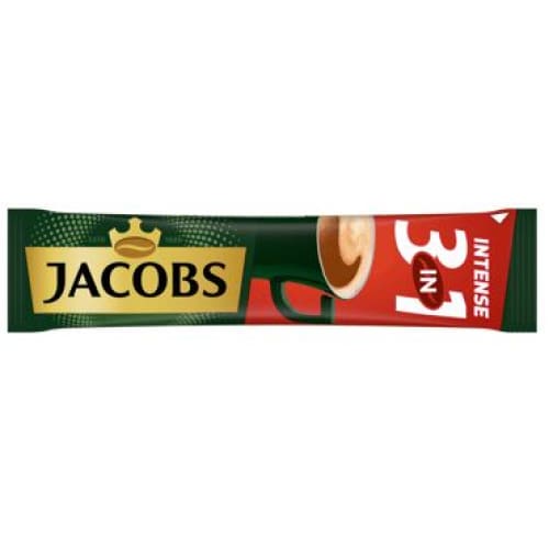 Jacobs 3in1 Intense Instant Coffee Sachet 0.62 oz. (17.5 g.) - Jacobs