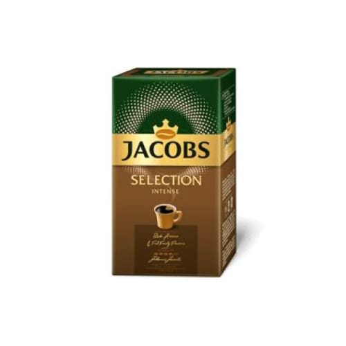 Jacobs Selection Intense Ground Coffee, 17.6 oz (500 g) ShelHealth