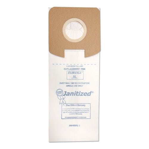 Janitized Vacuum Filter Bags Designed To Fit Proteam 6 Qt Quartervac 100/carton - Janitorial & Sanitation - Janitized®