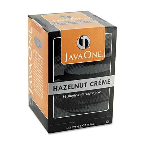 Java One Coffee Pods Hazelnut Creme Single Cup 14/box - Food Service - Java One®