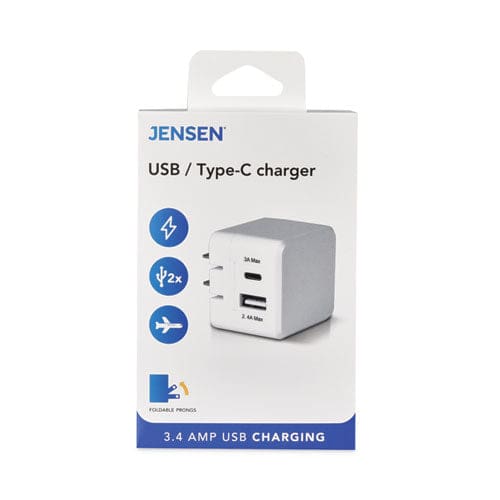 JENSEN Usb/type C Wall Charger White - Technology - JENSEN®