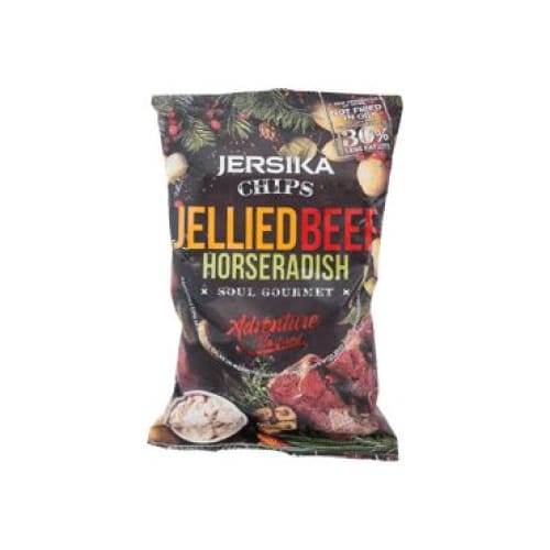 JERSIKA’S Beef Jelly & Horseradish Flavors Chips 3.17 oz. (90 g.) - JERSIKA