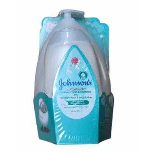 Johnson's Baby Johnson's Cotton Touch Baby Wash & Shampoo, 33.8 oz. and Body Lotion, 13.5 fl. oz.