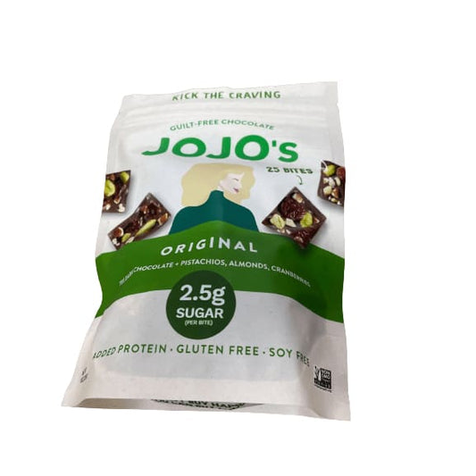 JOJO's JOJO's Original Guilt-Free Chocolate, Pistachios, Almonds, Cranberries, and Plant Based Protein 10oz