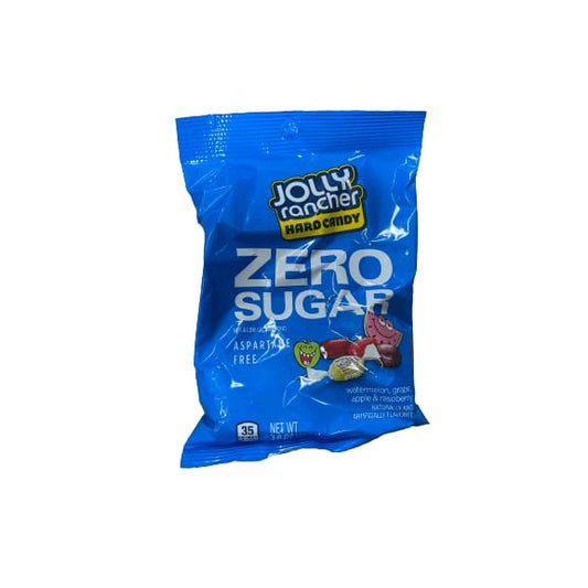 Jolly Rancher JOLLY RANCHER Zero Sugar Assorted Fruit Flavored Hard Candy, Individually Wrapped, 3.6 oz, Bag