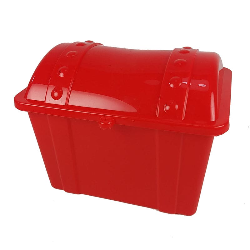 Jr Treasure Chest Red (Pack of 8) - Novelty - Romanoff Products