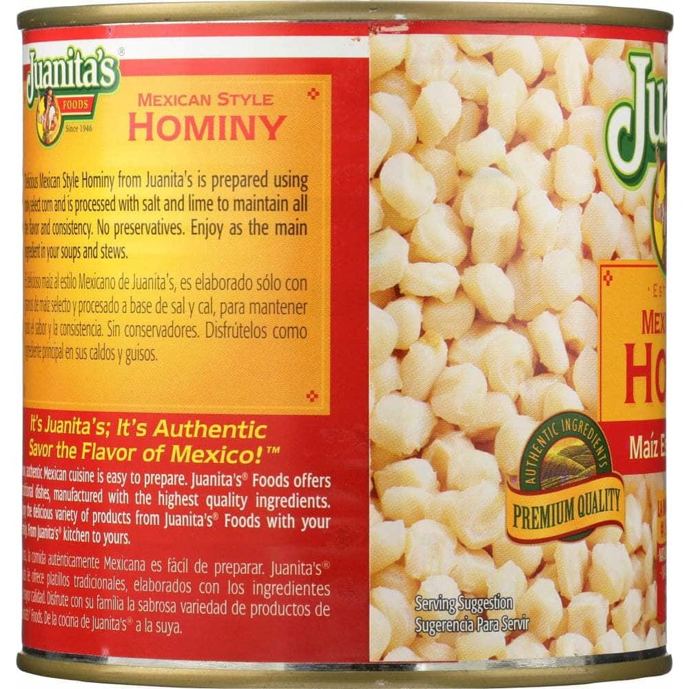JUANITAS FOODS Juanita'S Foods Mexican Style Hominy, 25 Oz