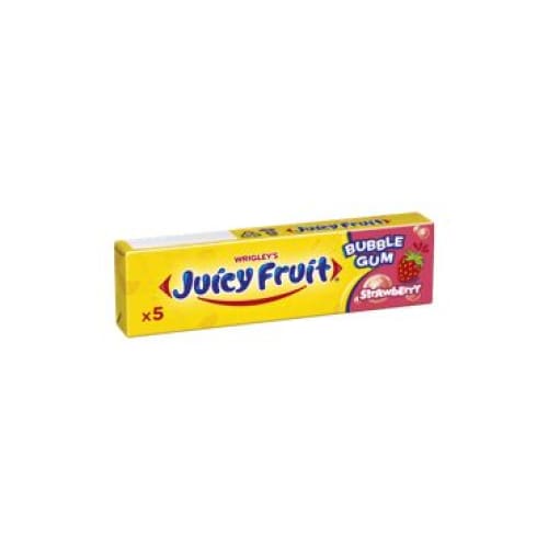 JUICY FRUIT Strawberries Flavour Chewing Gum 1.23 oz. (35 g.) - JUICY FRUIT