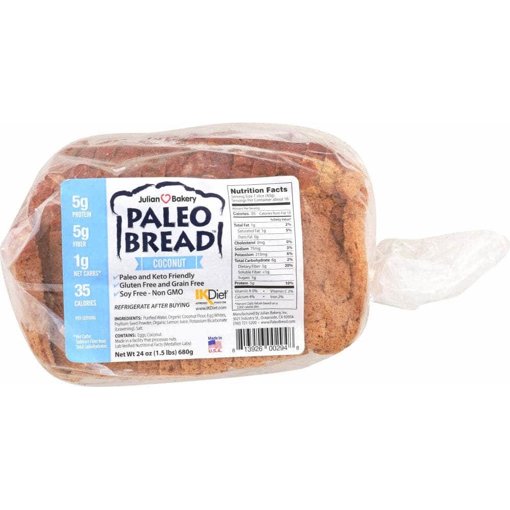 Julian Bakery Julian Bakery Paleo Bread Coconut, 24 oz