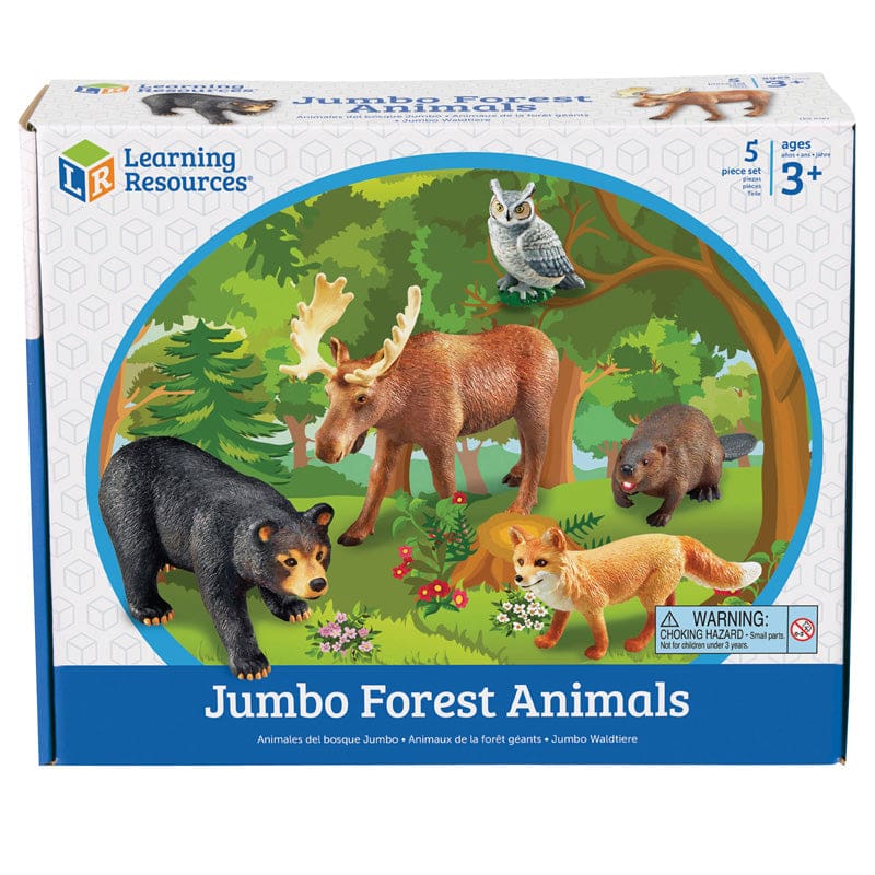 Jumbo Animals - Forest Animals - Animals - Learning Resources