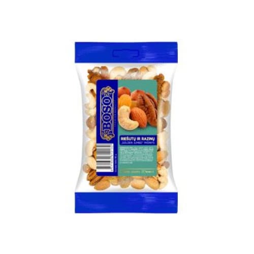 JUMBO BOSO Nuts & Raisins Mic 6.35 oz. (180 g.) - Boso