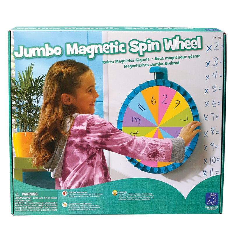 Jumbo Magnetic Spinner - Games - Learning Resources