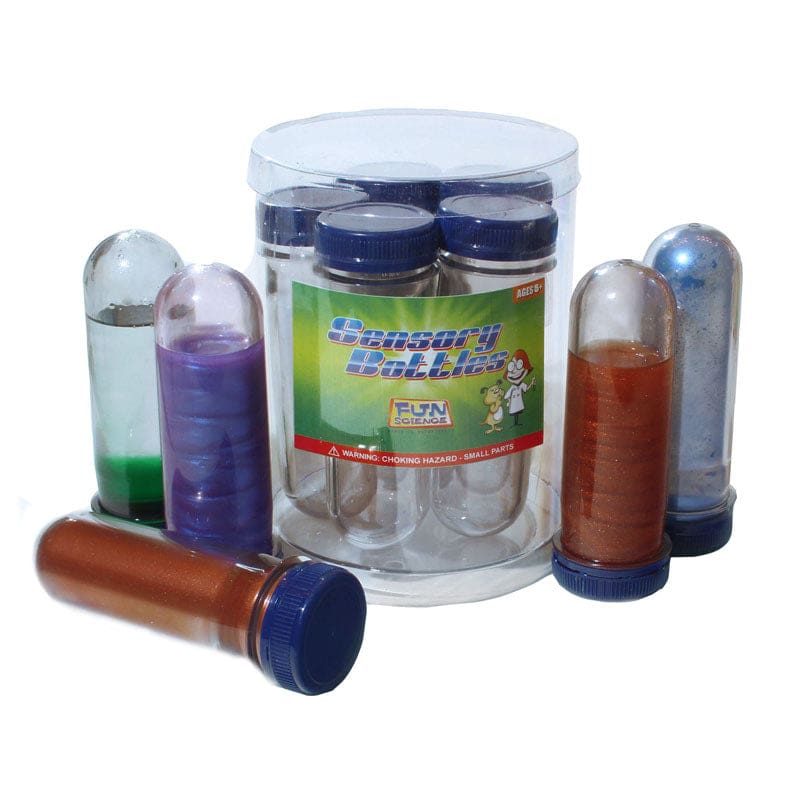 Jumbo Sensory Bottles 5 Pack (Pack of 2) - Lab Equipment - Fun Science