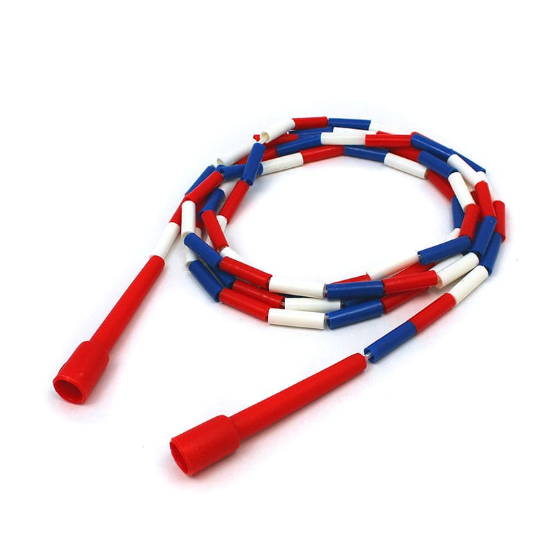 Jump Rope Plastic 10 Sections On Nylon Rope (Pack of 10) - Jump Ropes - Dick Martin Sports