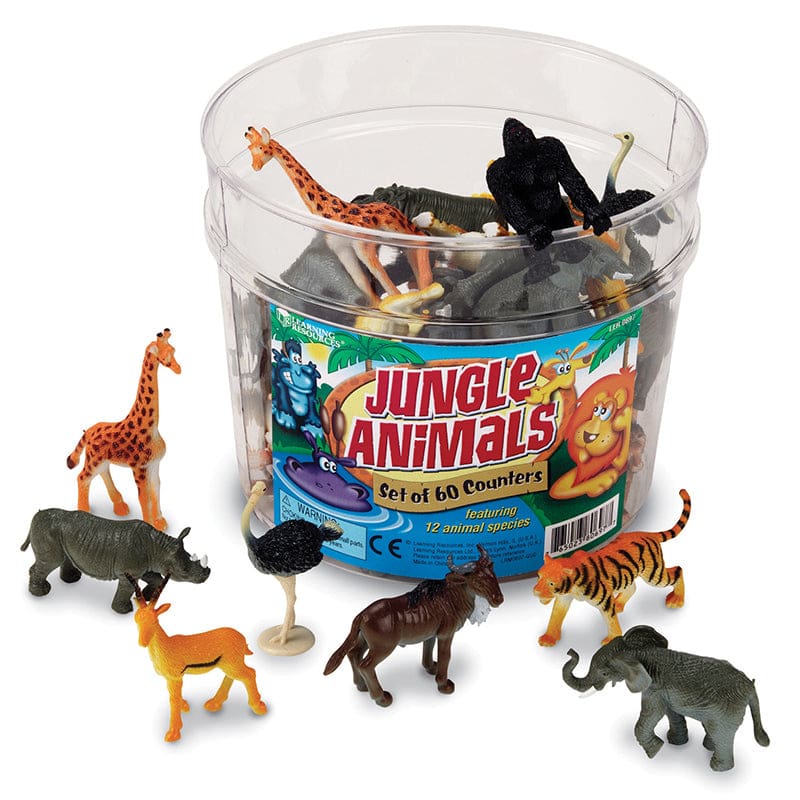 Jungle Animal Counters - Animals - Learning Resources