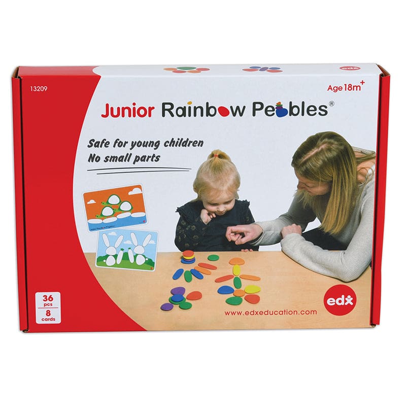 Junior Rainbow Pebbles Activity Set - Sorting - Learning Advantage