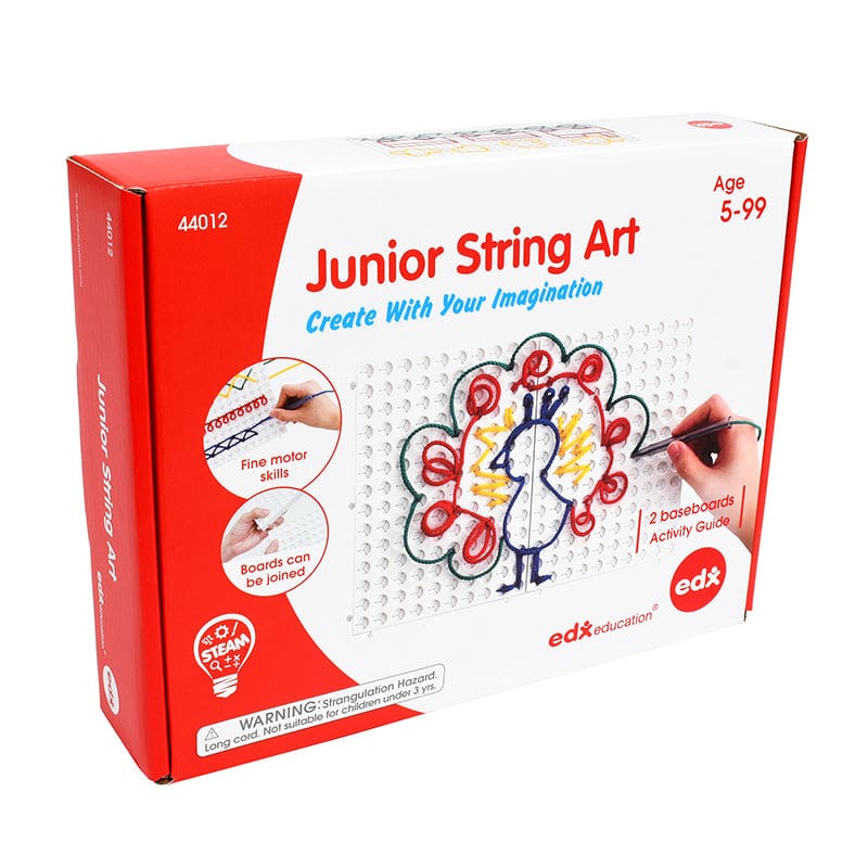 Junior String Art Set (Pack of 2) - Art & Craft Kits - Learning Advantage
