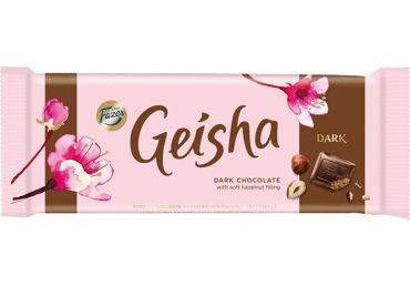 Fazer Geisha Dark Chocolate with Hazelnut Cream Filling 3.5 oz (100 g) - Fazer