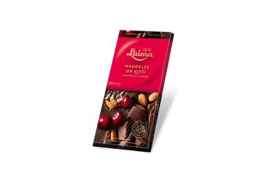 Laima Dark Chocolate with Whole Hazelnuts and Cherries 3.5 oz (100 g) - Laima