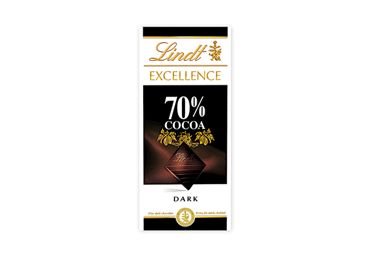 LINDT EXCELLENCE Dark Chocolate 70% 3.5 oz (100 g) - LINDT