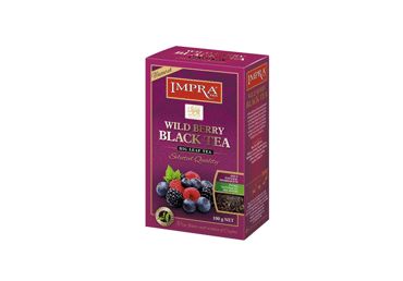 Impra Wild Berry Black Tea, 3.5 oz (100 g) | ShelHealth